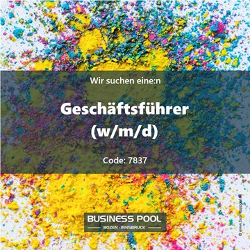 Geschäftsführer (w/m/d)